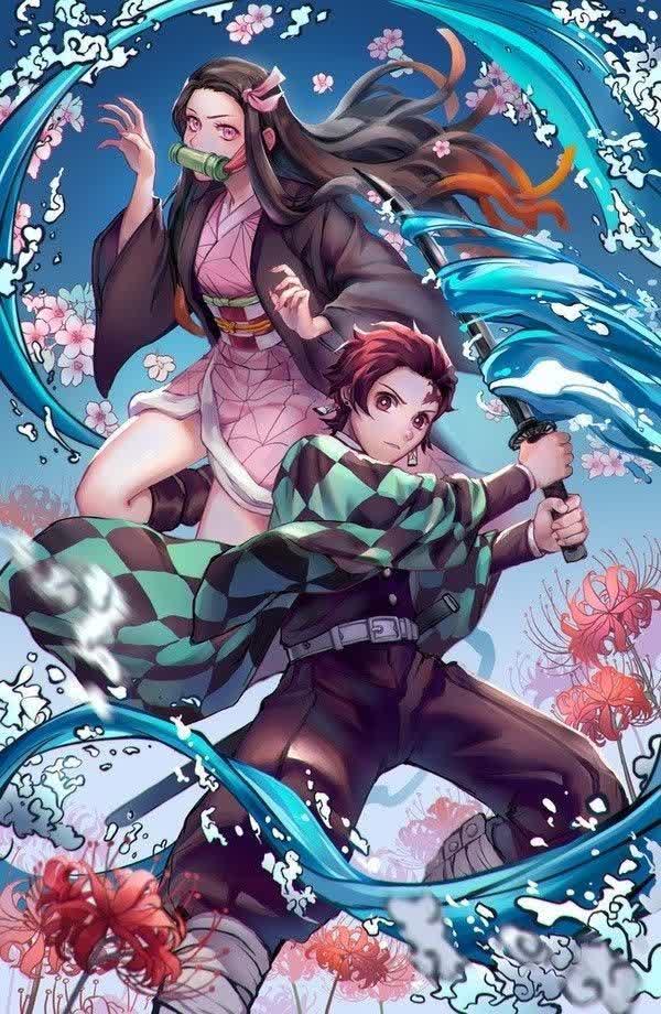 Tanjore Kamado and Nezoko Kamado