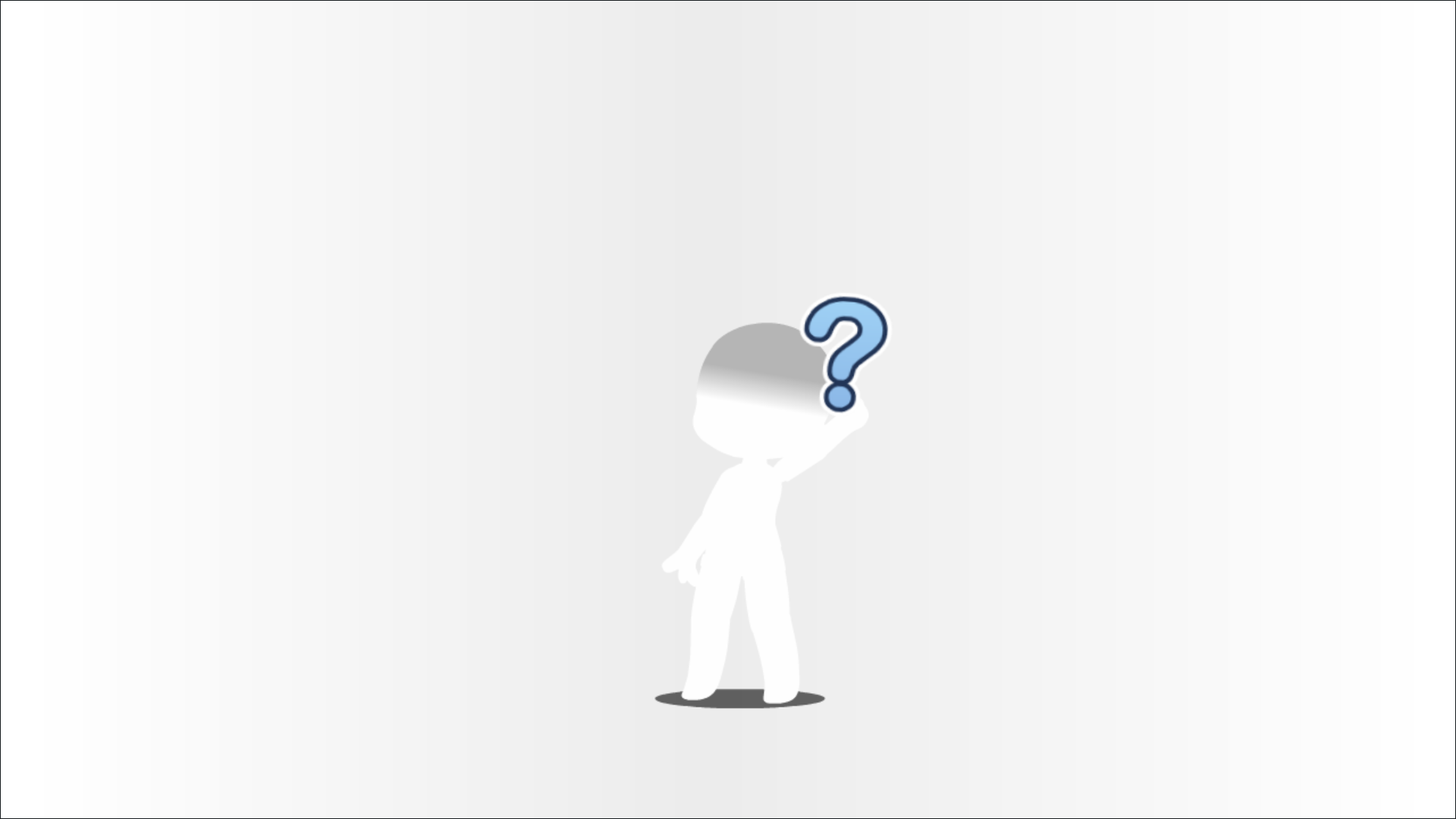 Empty skin in Gacha